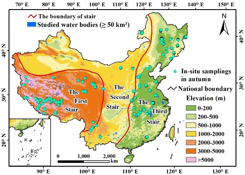 東北地理所在不同區域尺度湖庫總懸浮顆粒物濃度變化研究中取得新進(jìn)展